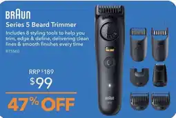 Shaver Shop Braun Series 5 Beard Trimmer offer
