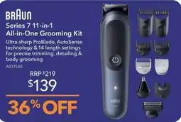 Shaver Shop Braun Series 7 11-in-1 All-in-One Grooming Kit offer