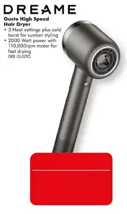 The Good Guys Dreame Gusto High Speed Hair Dryer offer