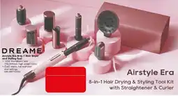 The Good Guys Dreame Airstyle Era 8-in-1 Hair Drying & Styling Tool Kit with Straightener & Curler offer