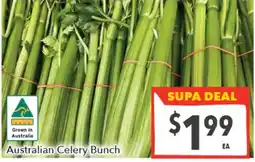 Supa Valu Australian Celery Bunch offer