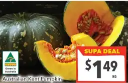 Supa Valu Australian Kent Pumpkin offer