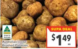 Supa Valu Australian Loose Brushed Potatoes offer