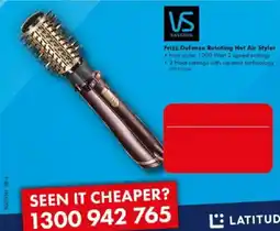 The Good Guys VS Sassoon Frizz Defense Rotating Hot Air Styler offer