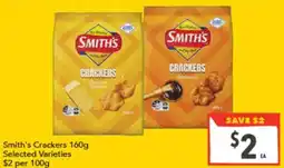 Supa Valu Smith's Crackers offer