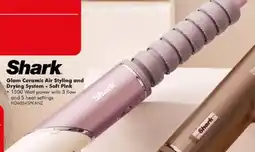 The Good Guys Shark Glam Ceramic Air Styling and Drying System - Soft Pink offer
