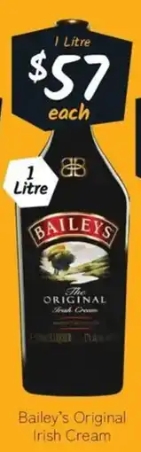 Cellarbrations Baileys Original Irish Cream offer