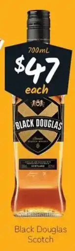 Cellarbrations Black Douglas Scotch offer