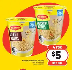 Supa Valu Maggi Cup Noodles offer
