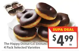 Supa Valu The Happy Donut Co. Donuts offer
