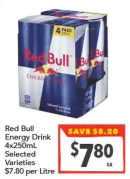 Supa Valu Red Bull Energy Drink offer