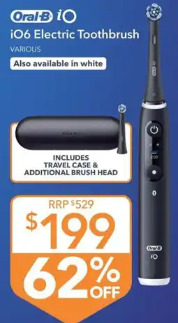 Shaver Shop Oral-B iO iO6 Electric Toothbrush offer