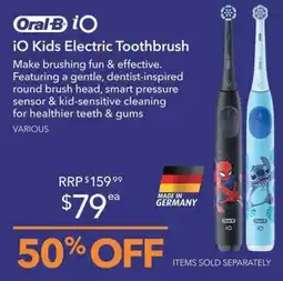 Shaver Shop Oral B iO Kids Electric Toothbrush offer