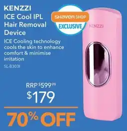 Shaver Shop Kenzzi ICE Cool IPL Hair Removal Device offer
