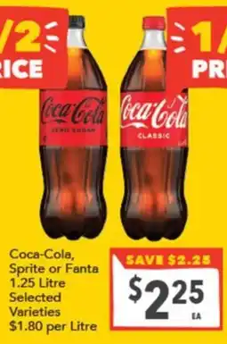 Supa Valu Coca-Cola, Sprite or Fanta offer