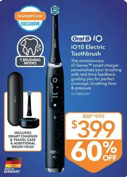 Shaver Shop Oral-B iO iO10 Electric Toothbrush offer