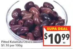 Supa Valu Pitted Kalamata Olives offer