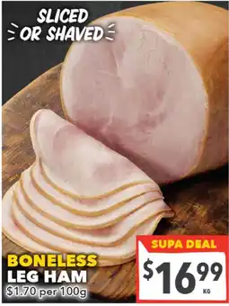 Supa Valu Boneless Leg Ham offer