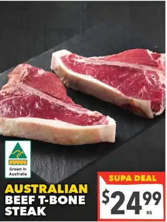 Australian Beef T-Bone Steak
