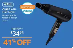 Shaver Shop Wahl Argan Care Hair Dryer offer