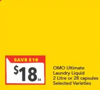 OMO Ultimate Laundry Liquid