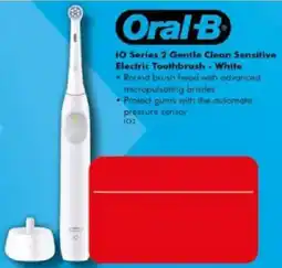 The Good Guys Oral-B iO Series 2 Gentle Clean Sensitive Electric Toothbrush - White offer