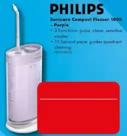 The Good Guys Philips Sonicare Compact Flosser 1000 offer