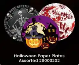 Toymate Halloween Paper Plates offer
