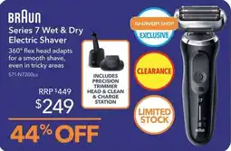Shaver Shop Braun Series 7 Wet & Dry Electric Shaver offer
