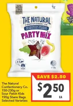 Supa Valu The Natural Confectionery Co. Party Mix offer