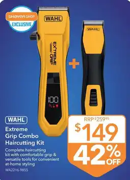 Shaver Shop Wahl Extreme Grip Combo Haircutting Kit offer