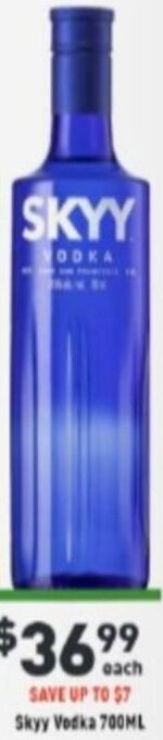 Skyy Vodka 700ml