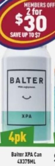 Balter XPA Can