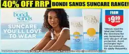 Chemist Warehouse Bondi Sands Daily Moisturising Face SPF 50+ Sunscreen Lotion offer