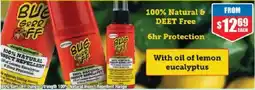 Chemist Warehouse Bug-Grrr-Off Jungle Strength 100% Natural Insect Repellent offer