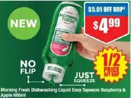 Chemist Warehouse Morning Fresh Dishwashing Liquid Easy Squeeze Raspberry & Apple offer