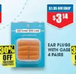 Chemist Warehouse Ear Plugs With Case offer