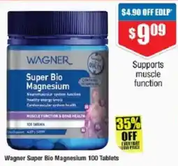 Chemist Warehouse Wagner Super Bio Magnesium offer