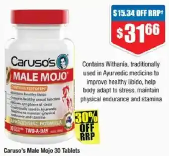 Caruso's Male Mojo