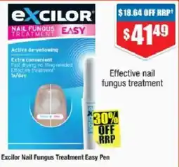 Chemist Warehouse Excilor Nail Fungus Treatment Easy Pen offer