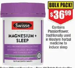 Chemist Warehouse Swisse Ultiboost Magnesium + Sleep offer