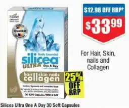 Chemist Warehouse Silicea Ultra One A Day Soft Capsules offer
