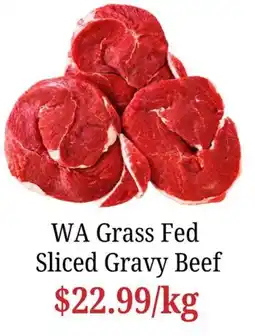 Farmer Jack's WA Grass Fed Sliced Gravy Beef offer