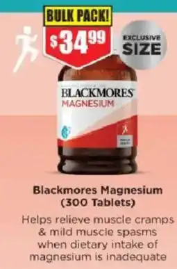 Chemist Warehouse Blackmores Magnesium offer