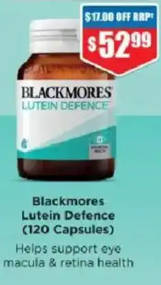Chemist Warehouse Blackmores Lutein Defence offer
