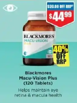 Chemist Warehouse Blackmores Macu-Vision Plus offer
