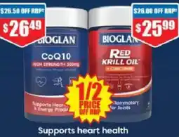 Chemist Warehouse Bioglan CoQ10 offer