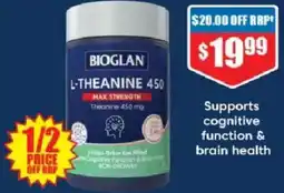 Chemist Warehouse Bioglan L-Theanine 450 offer