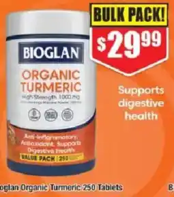 Chemist Warehouse Bioglan Organic Turmeric offer