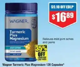 Chemist Warehouse Wagner Turmeric Plus Magnesium offer